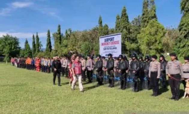 Bandara Samrat libatkan ratusan personel tingkatkan penanganan darurat