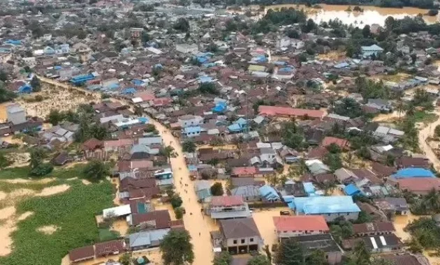 Banjir Melanda Tiga Kecamatan di Hulu Sungai Tengah, Ribuan Rumah Terendam