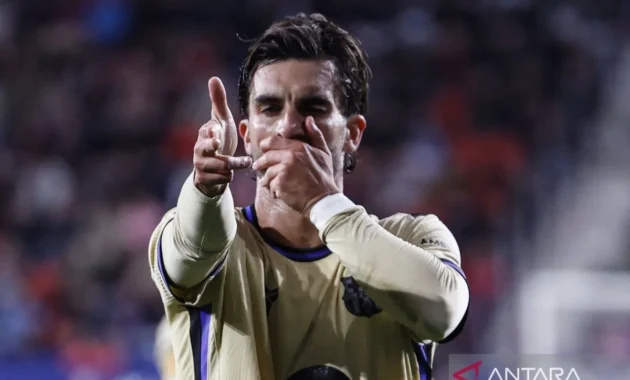 Barcelona di Ambang Juara Usai Tundukkan Osasuna 2-1 Barcelona di Ambang Juara Usai Tundukkan Osasuna 2-1