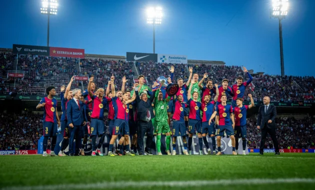Barcelona Raih Gelar Juara LaLiga, Napoli Tersandung, Tottenham Gagal Keluar Degradasi