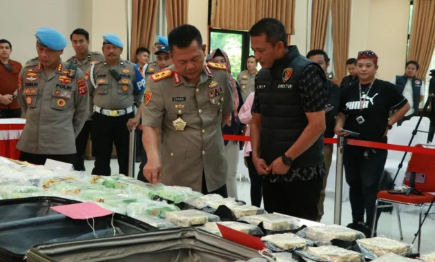 Bareskrim Polri Guling Sindikat Narkoba di Kampung Gang Langgar, Samarinda