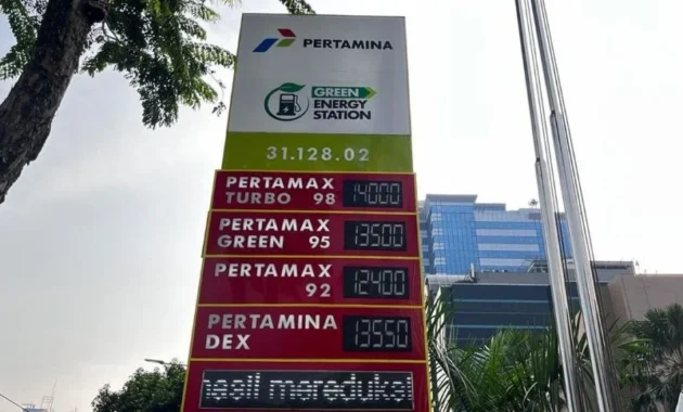 BBM Pertamina Pertamax dan Pertamax Green Stagnan; Harga BBM di BP dan Vivo per 1 Mei 2026 BBM Pertamina Pertamax dan Pertamax Green Stagnan; Harga BBM di BP dan Vivo per 1 Mei 2026