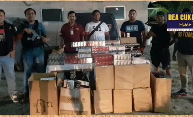 Bea Cukai Jayapura Hancurkan 73.928 Rokok Ilegal dalam Operasi Gempur