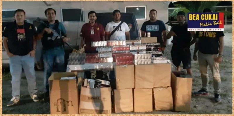 Bea Cukai Jayapura Hancurkan 73.928 Rokok Ilegal dalam Operasi Gempur