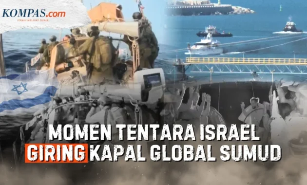 BREAKING NEWS: Kapal-Kapal Global Sumud Flotilla Mulai Dibajak Tentara Israel