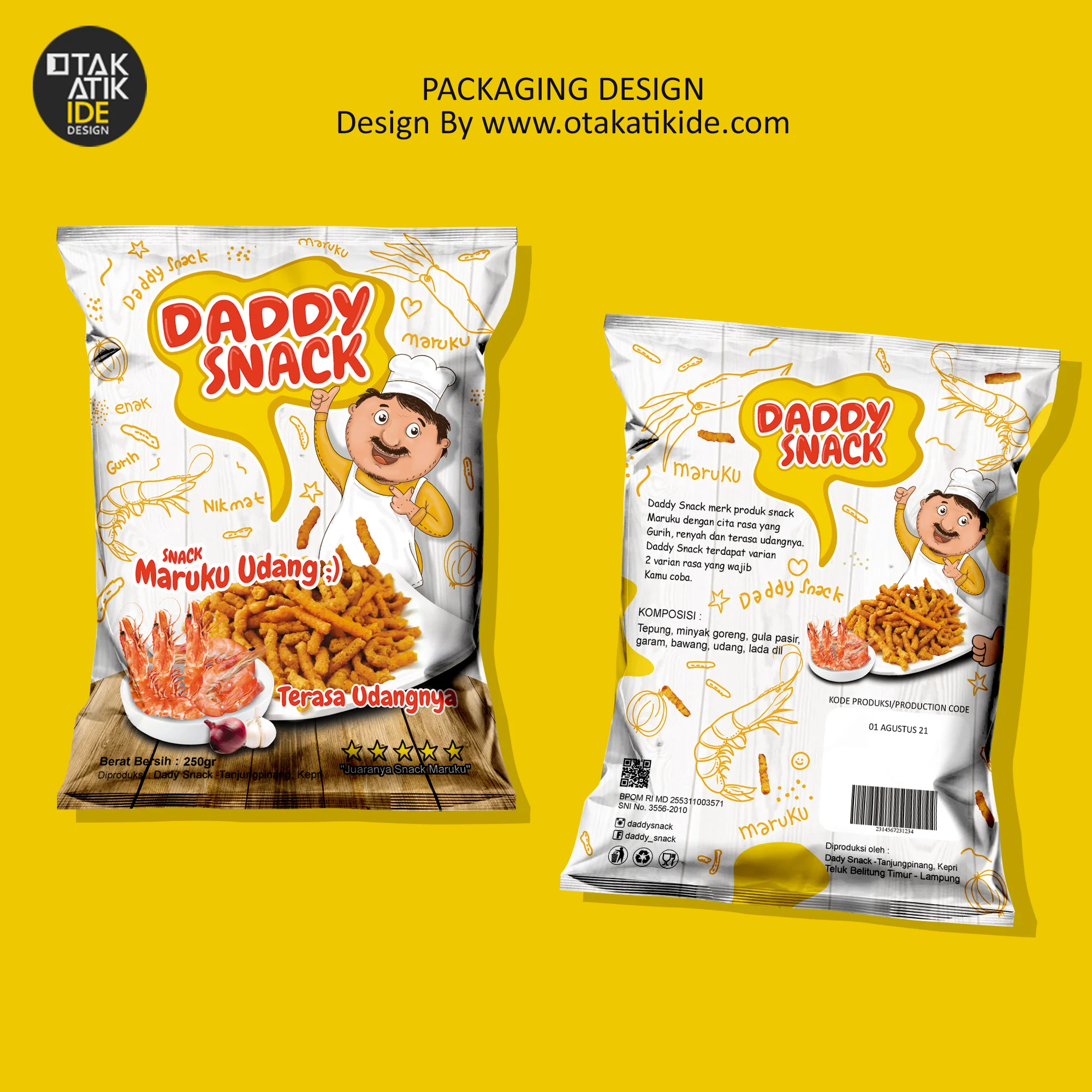 Calbee Sederhanakan Kemasan Produk Snack dengan Desain Hitam-Putih