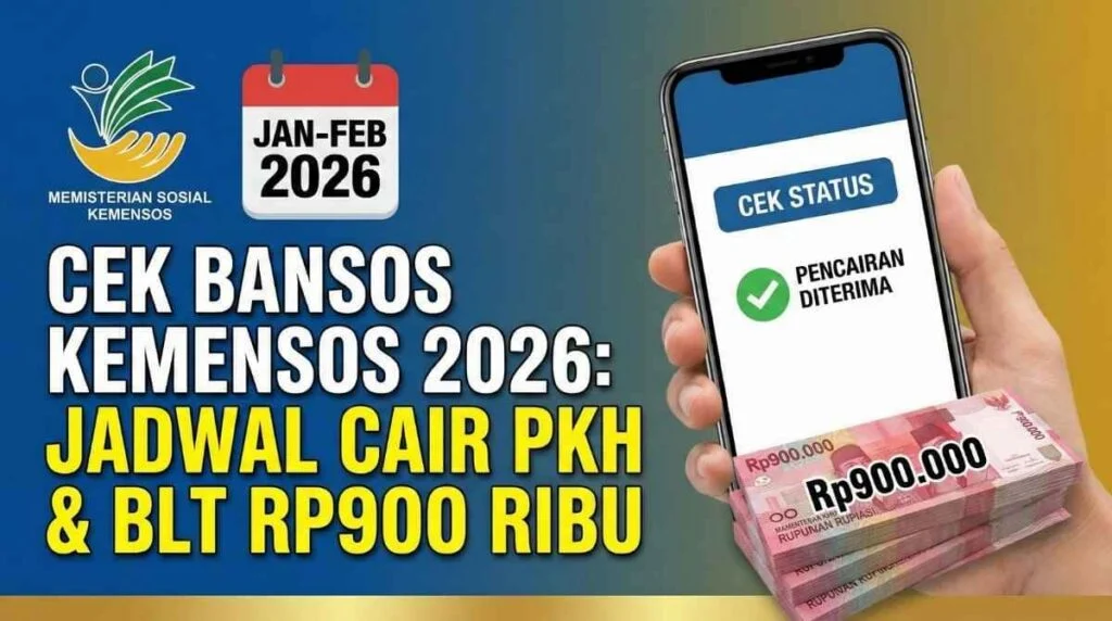Cek Bansos KLJ April 2026: Rp900 Ribu Cair, Ini Link Resmi Siladu!