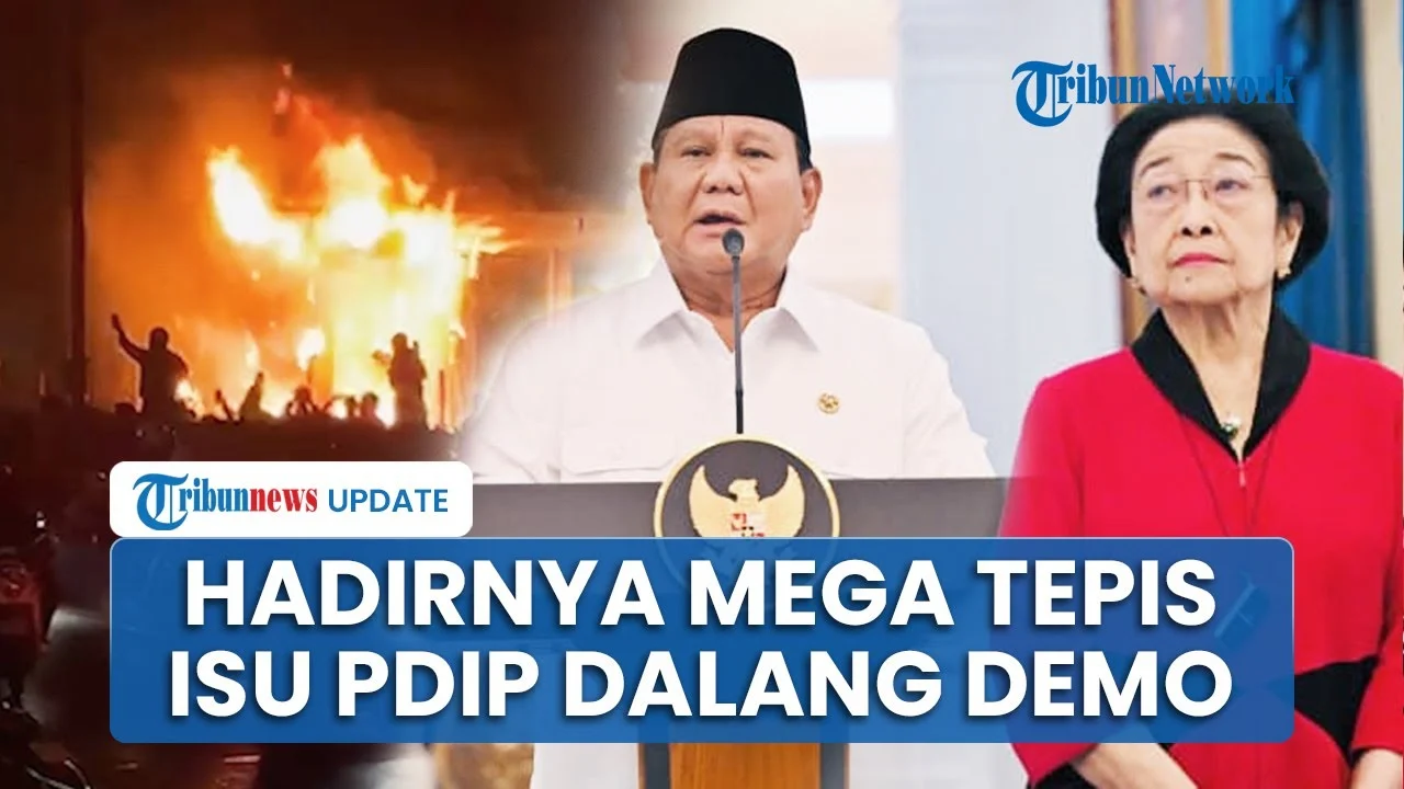 Cerita Megawati Minta Prabowo Buktikan PDIP Dalang Demo 2025