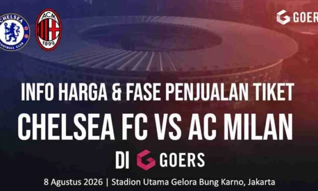 Chelsea vs AC Milan di SUGBK: Duel Raksasa Eropa yang Siap Mengguncang Jakarta Chelsea vs AC Milan di SUGBK: Duel Raksasa Eropa yang Siap Mengguncang Jakarta
