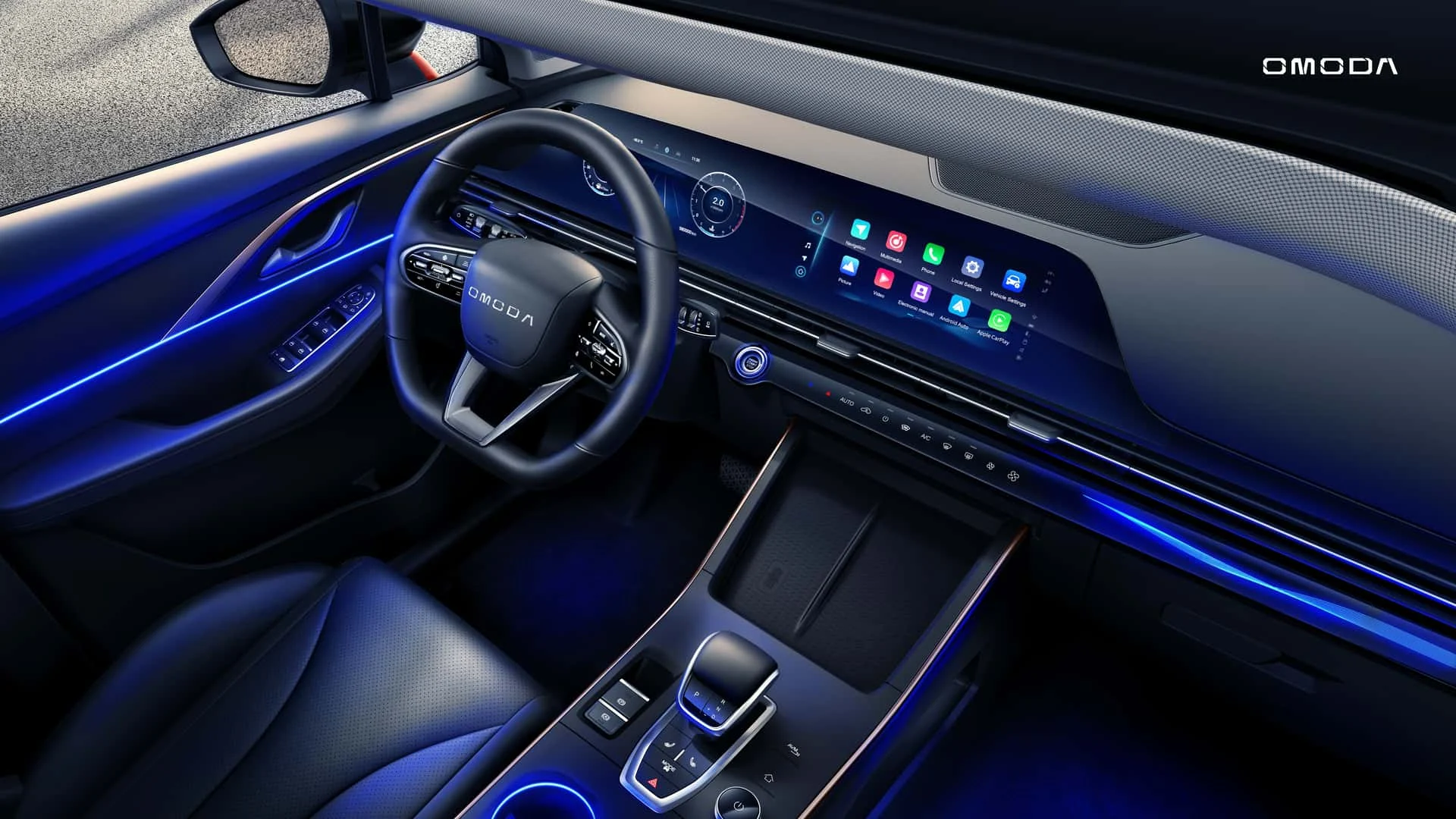 Chery OMODA C5 2026 hadir dengan interior futuristik di Thailand