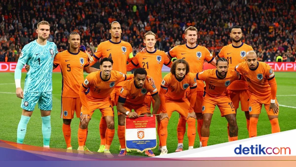 Daftar Lengkap Skuad Timnas Belanda di Piala Dunia 2026: De Ligt dan Frimpong Dicoret