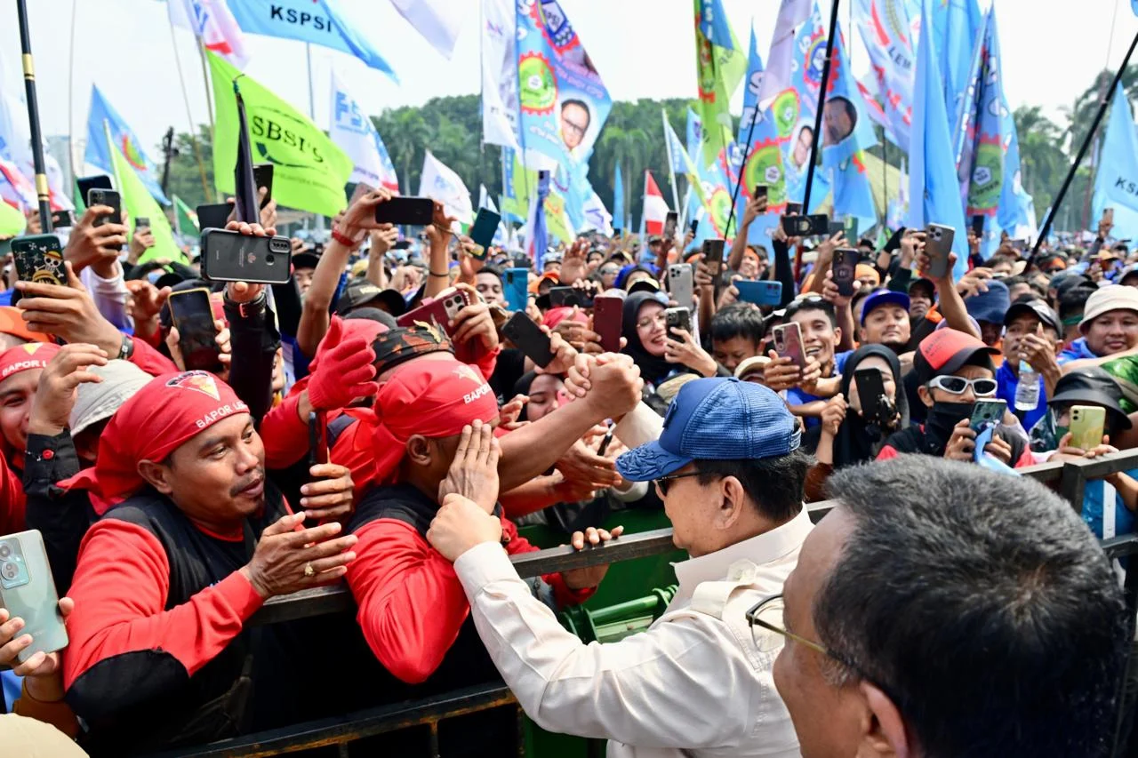 Di Hari Buruh, Prabowo Janji Sejahterakan 6 Juta Nelayan Indonesia