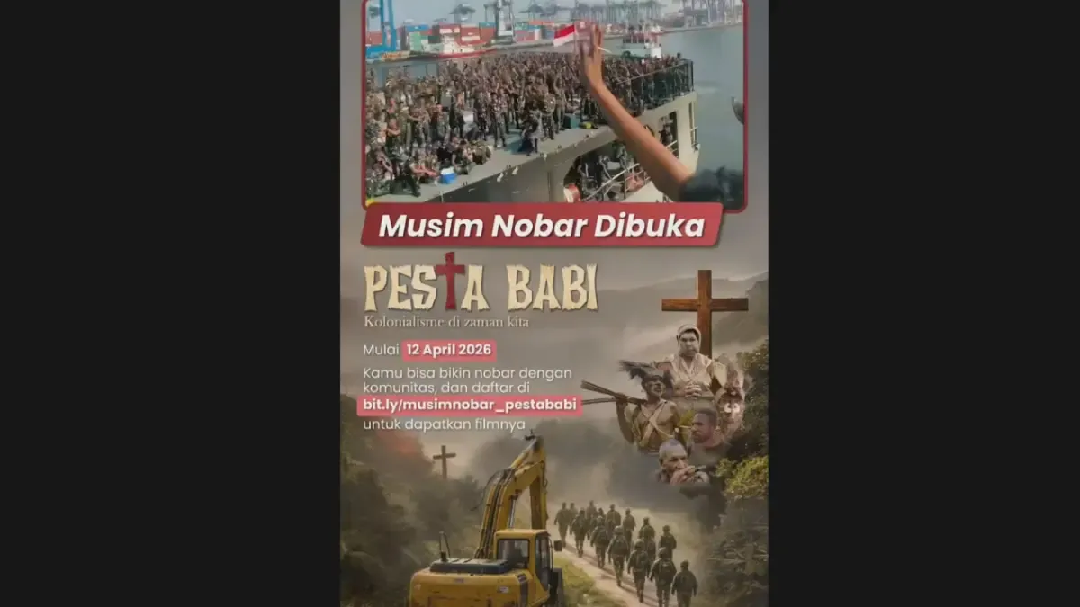 Diintimidasi di 52 Titik Nobar, Film Dokumenter 'Pesta Babi' Akhirnya Bisa Ditonton Online, Ini Linknya