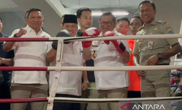 Diresmikan, Ring Tinju Kolong Flyover Pasar Rebo Jadi Wadah Cegah Tawuran