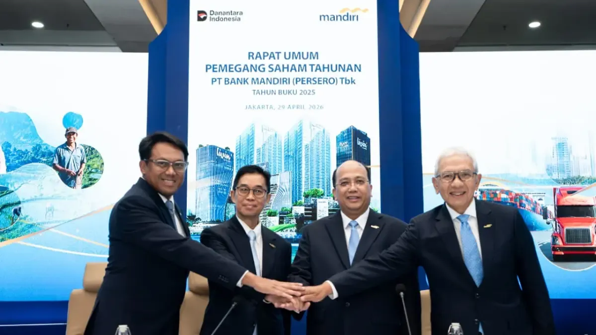 Ditopang Fundamental Solid, RUPST Bank Mandiri Restui Dividen, Buyback, dan Penyegaran Pengurus, Bukti Kontribusi Untuk Negeri