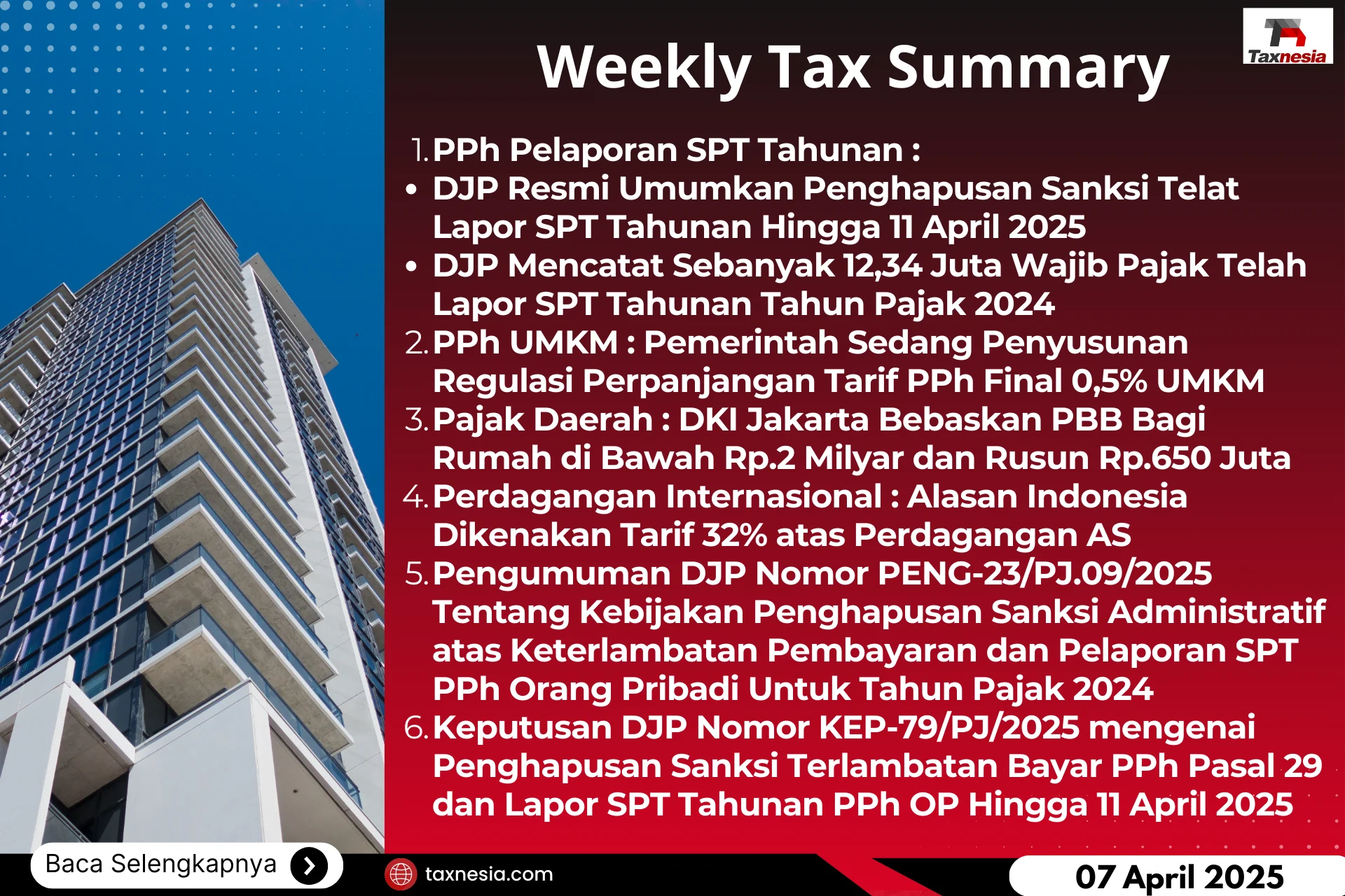 DJP Catat 13,19 Juta Pelaporan SPT Tahunan 2025, Wajib Pajak Karyawan Memimpin