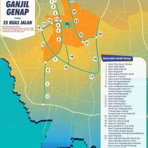 DKI Jakarta Hapus Aturan Ganjil Genap pada 27-28 Mei 2026