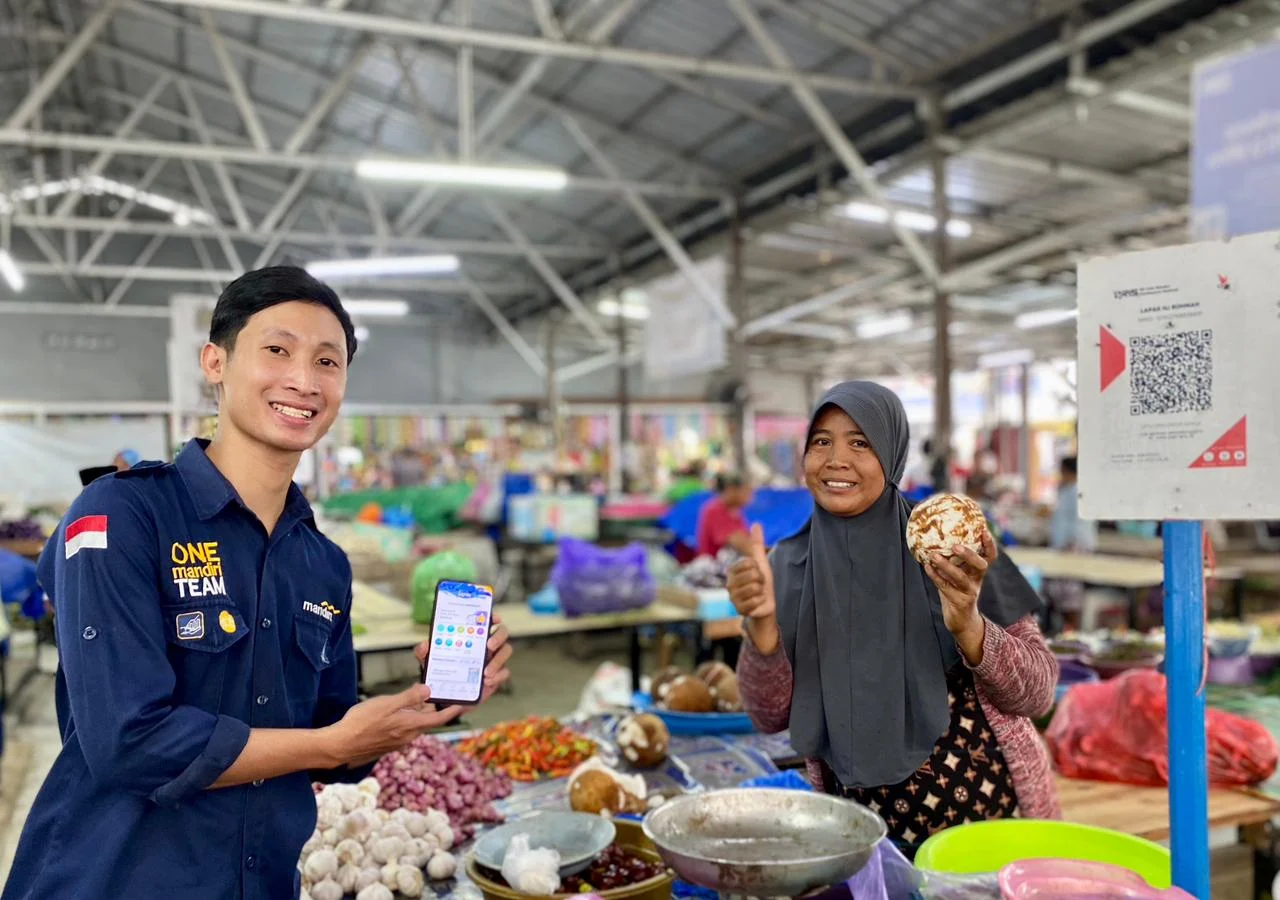 Dorong Ekonomi Kerakyatan, Bank Mandiri Akselerasi Penyaluran Pembiayaan Produktif Lewat KUR