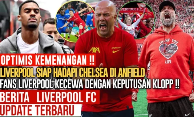 Drama Anfield: Chelsea Tanpa Lima Pemain, Liverpool Siap Hadapi Tantangan Besar
