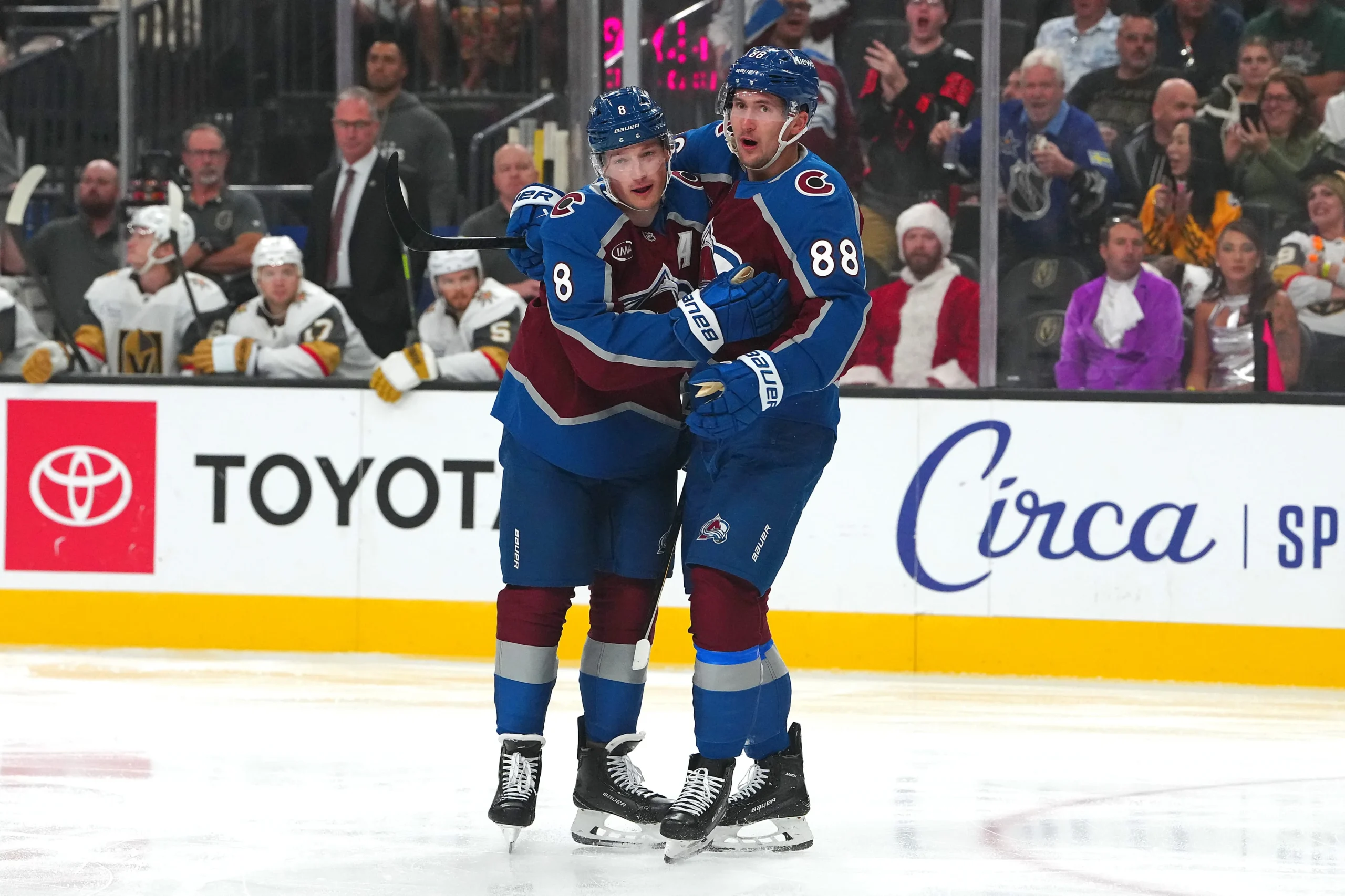 Drama di Ball Arena: Avalanche Tanpa Makar, Golden Knights Hadapi Ujian Berat di Game 1