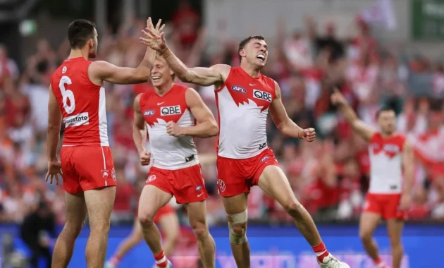 Drama di Langit Sydney: Swans Tersungkur, Pies Menggelegar, dan Suara Kota yang Menggema Secara Live