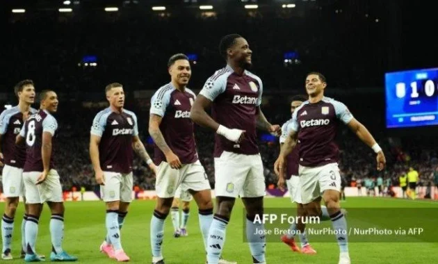 Drama di Villa Park: Aston Villa Gigit Kemenangan Besar 4-0 atas Bologna, Siap Tampil Gemilang di Europa League