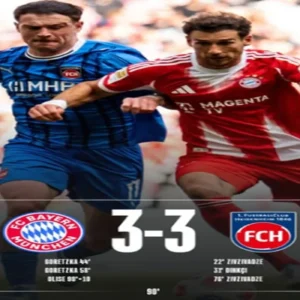 Drama Enam Gol, Bayern Munich Imbang Heidenheim 3-3