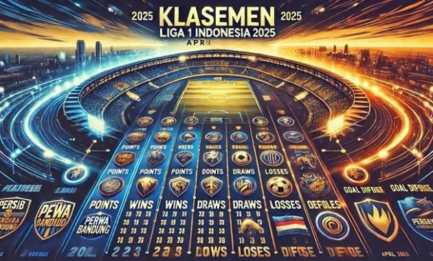 Drama Klasemen Liga 1 2025/2026: Persebaya Meroket, Persib Mengejar Puncak Drama Klasemen Liga 1 2025/2026: Persebaya Meroket, Persib Mengejar Puncak