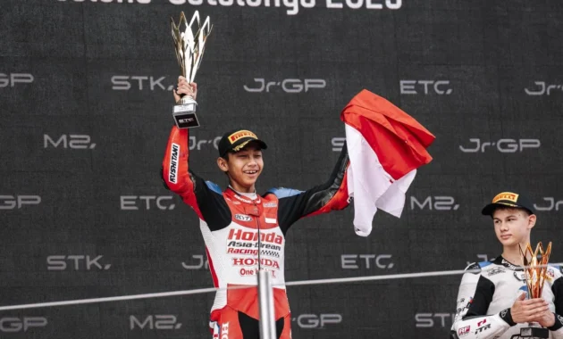 Drama Lap Terakhir, Kiandra Ramadhipa Nyaris Podium dan Menyerap Pengalaman Veda Ega serta Mario Aji