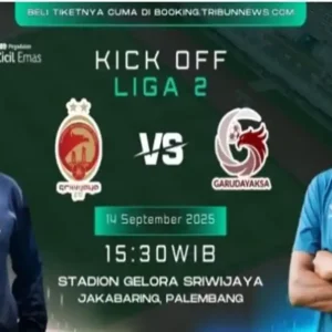 Drama Liga Indonesia: Sriwijaya FC vs Garudayaksa FC Siap Guncang Poin di Pekan Penentu!
