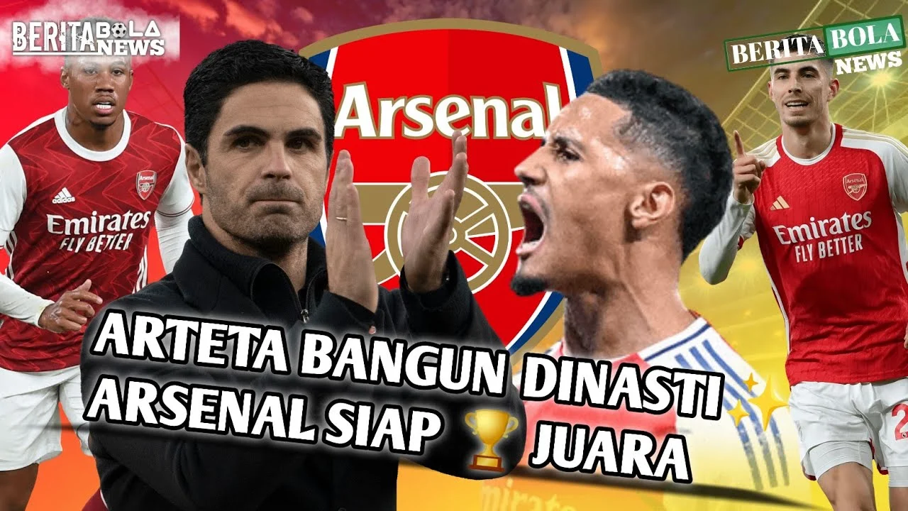 Drama Menjelang Gelar Ganda: Arsenal Siap Kuasai Premier League, FA Cup, dan Champions League