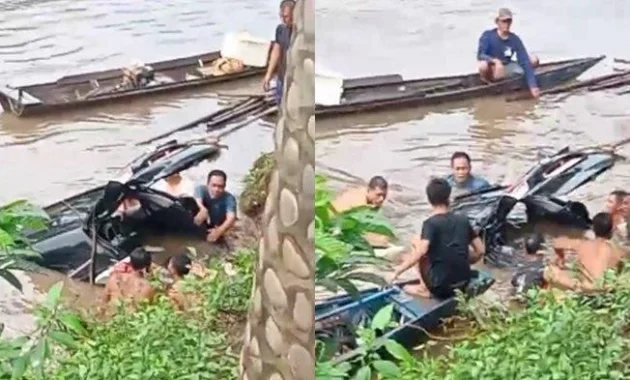 Drama Tragis di Sungai Musi: Keluarga Korban Ungkap Detik-Detik Menjelang Kecelakaan Dua Bocah