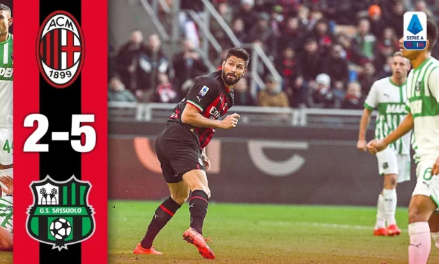 Drama VAR dan Persaingan Poin: Sassuolo vs Milan dan Como vs Napoli Mengguncang Serie A