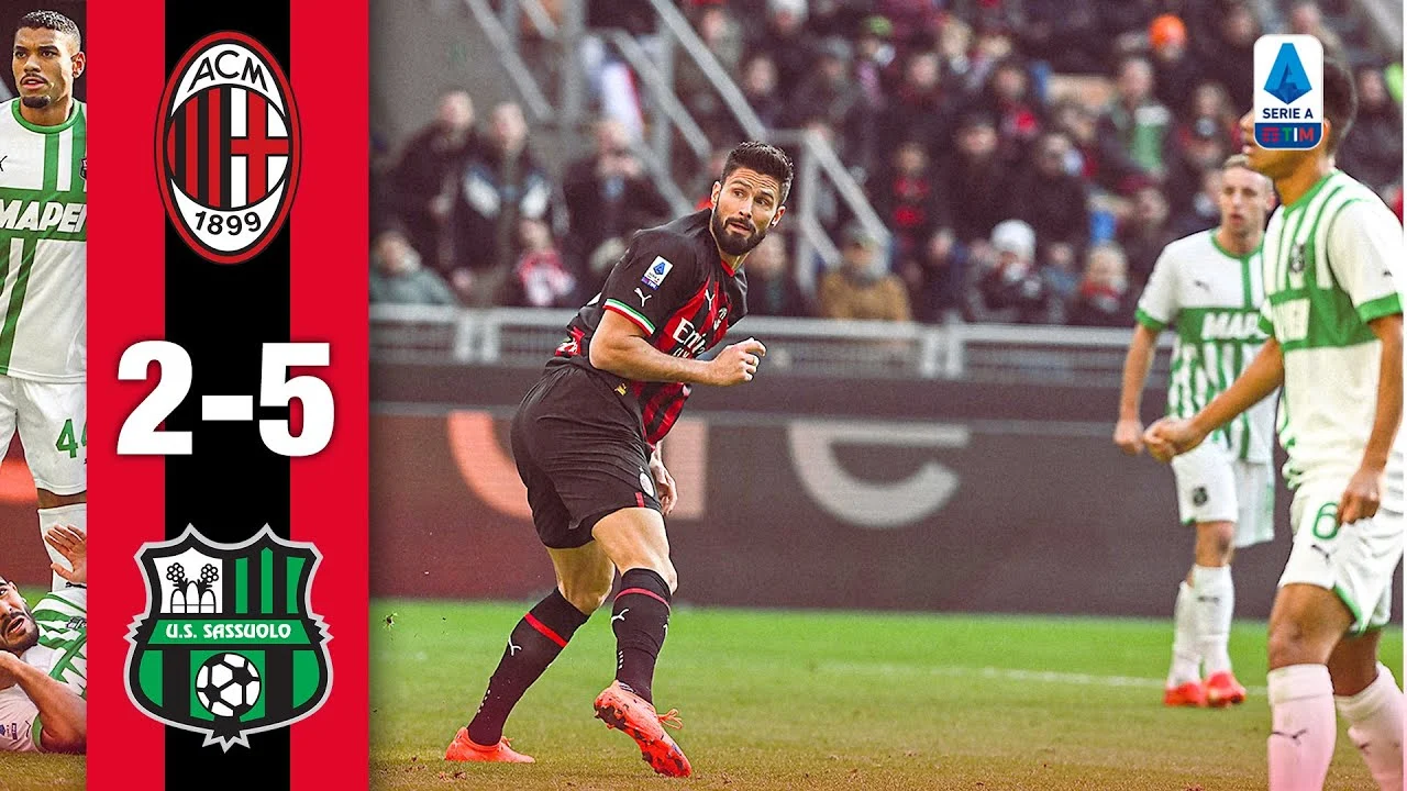 Drama VAR dan Persaingan Poin: Sassuolo vs Milan dan Como vs Napoli Mengguncang Serie A