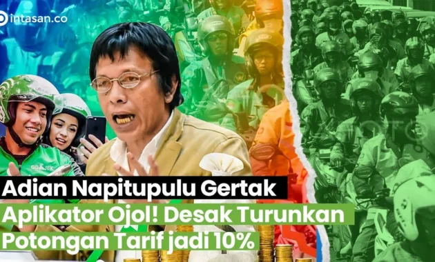 Driver Syukuran Tarif Potongan Aplikator Turun jadi 8 Persen, Adian Napitupulu: Perjuangan sudah Dimenangkan