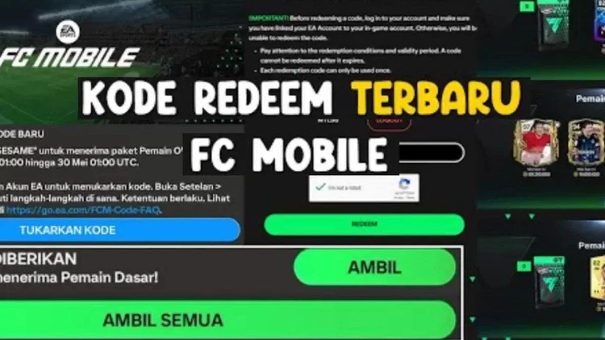 Eksklusif! Kode Redeem EA Sports FC Mobile dan Cara Pre‑Order UFC 6 Terbaru Mei 2026