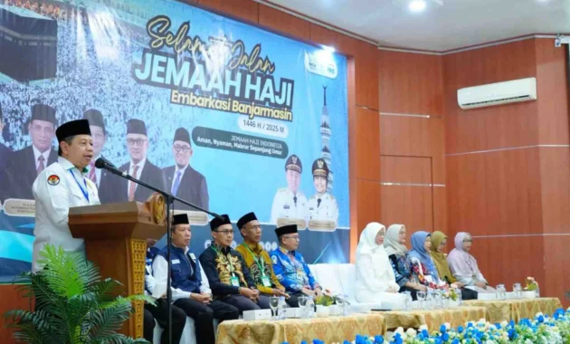 Embarkasi Banjarmasin Berangkatkan Kloter 11 JCH Asal Kabupaten Hulu Sungai Utara