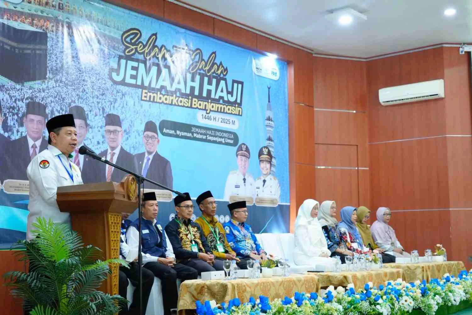 Embarkasi Banjarmasin Berangkatkan Kloter 11 JCH Asal Kabupaten Hulu Sungai Utara