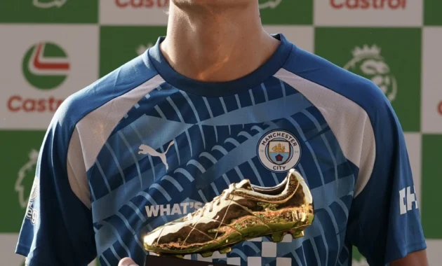 Erling Haaland Raih Sepatu Emas Liga Inggris 2025/26 Erling Haaland Raih Sepatu Emas Liga Inggris 2025/26