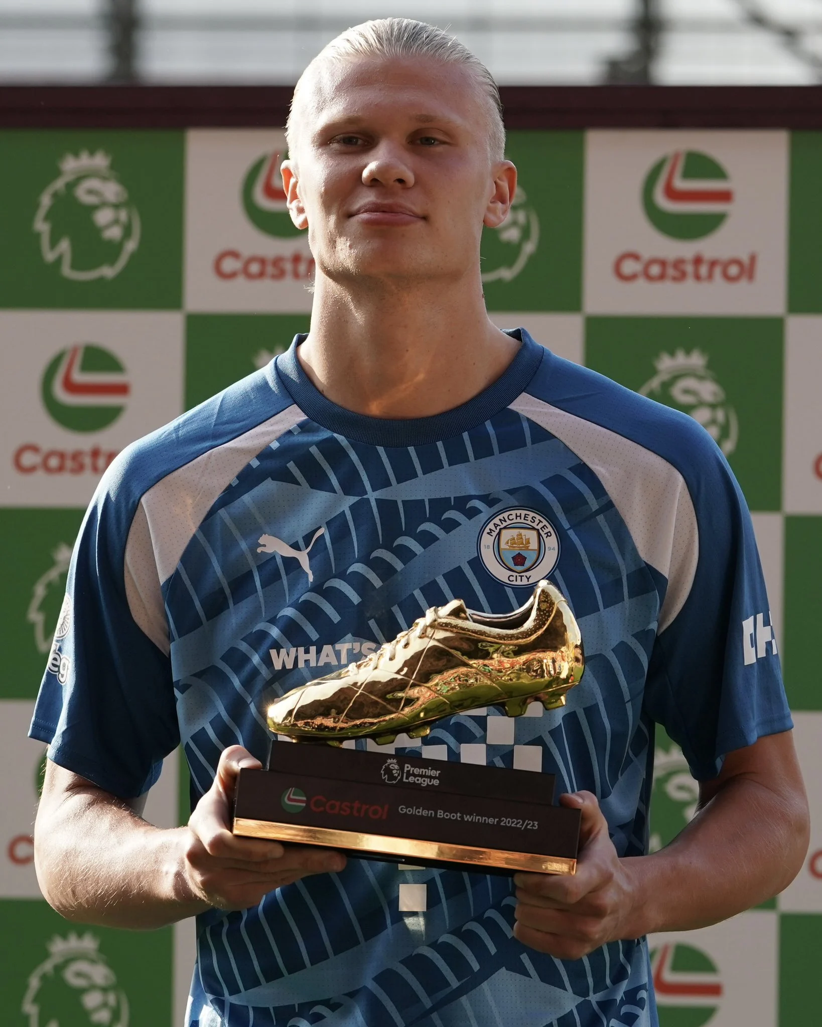 Erling Haaland Raih Sepatu Emas Liga Inggris 2025/26