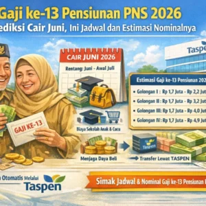 Gaji ke-13 Pensiunan PNS 2025-2026: Jadwal, Besaran, dan Mekanisme Pencairan Resmi Pemerintah