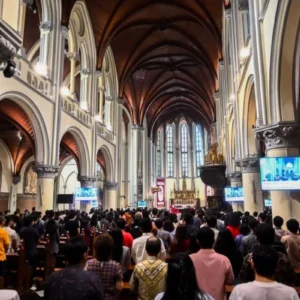 Gereja Katedral Jakarta Gelar Empat Misa pada Hari Kenaikan Yesus Kristus