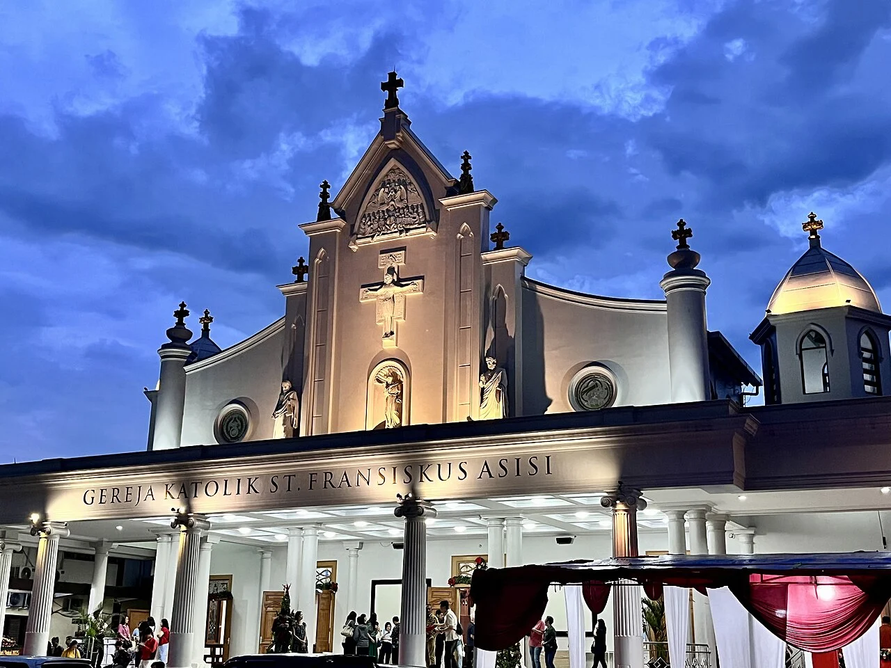 Gereja Katolik Stasi Santo Fransiskus di Mimika Terbakar, Puluhan Warga Selamat