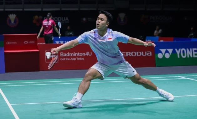 Ginting Fokus Pemulihan Fisik Menjelang Laga Lawan Popov di Malaysia Masters