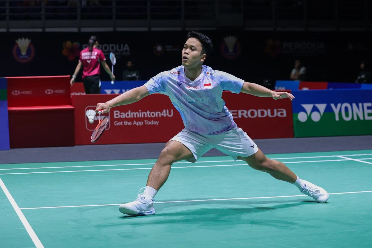 Ginting Fokus Pemulihan Fisik Menjelang Laga Lawan Popov di Malaysia Masters