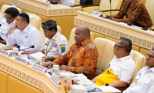 Gubernur Papua Pegunungan Dorong Sinkronisasi Pembangunan Gubernur Papua Pegunungan Dorong Sinkronisasi Pembangunan