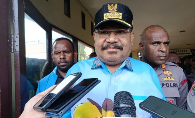 Gubernur Papua Pegunungan John Tabo Laporkan Kasus Pencemaran Nama Baik di Media Sosial ke Polisi
