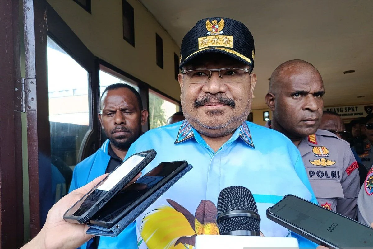 Gubernur Papua Pegunungan John Tabo Laporkan Kasus Pencemaran Nama Baik di Media Sosial ke Polisi