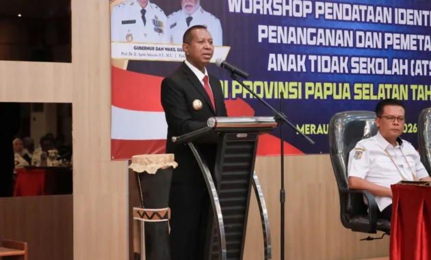 Gubernur: Sebanyak 38 Ribu Anak Papua Selatan Tidak Sekolah