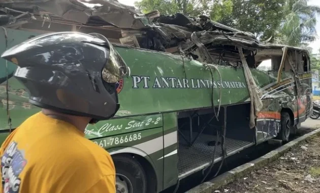 Gubernur Sumut Pastikan Penanganan Korban Kecelakaan Bus ALS di Sumsel
